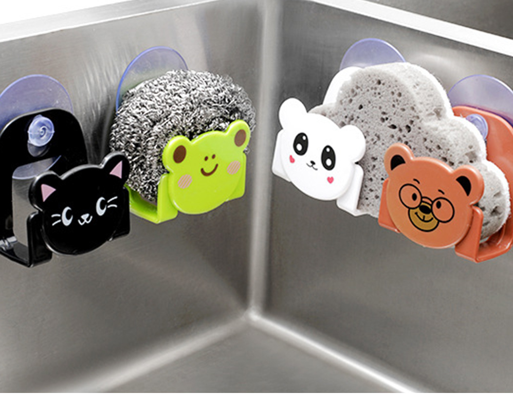 Tech Accessories Organizer - 1PC Kitchen Suction Cup Sink Drain