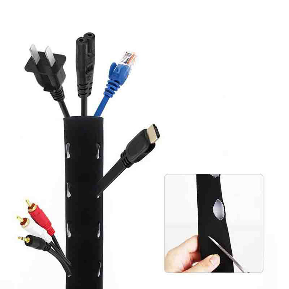 2Pcs Cable Management Sleeve P - Cable Sleeve Neoprene reseña y precio
