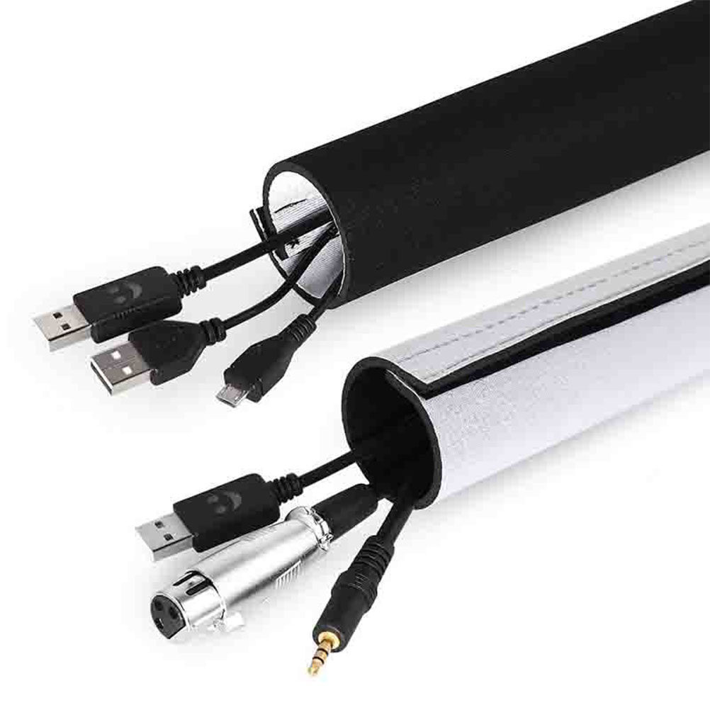2Pcs Cable Management Sleeve P - Cable Sleeve Neoprene reseña y precio