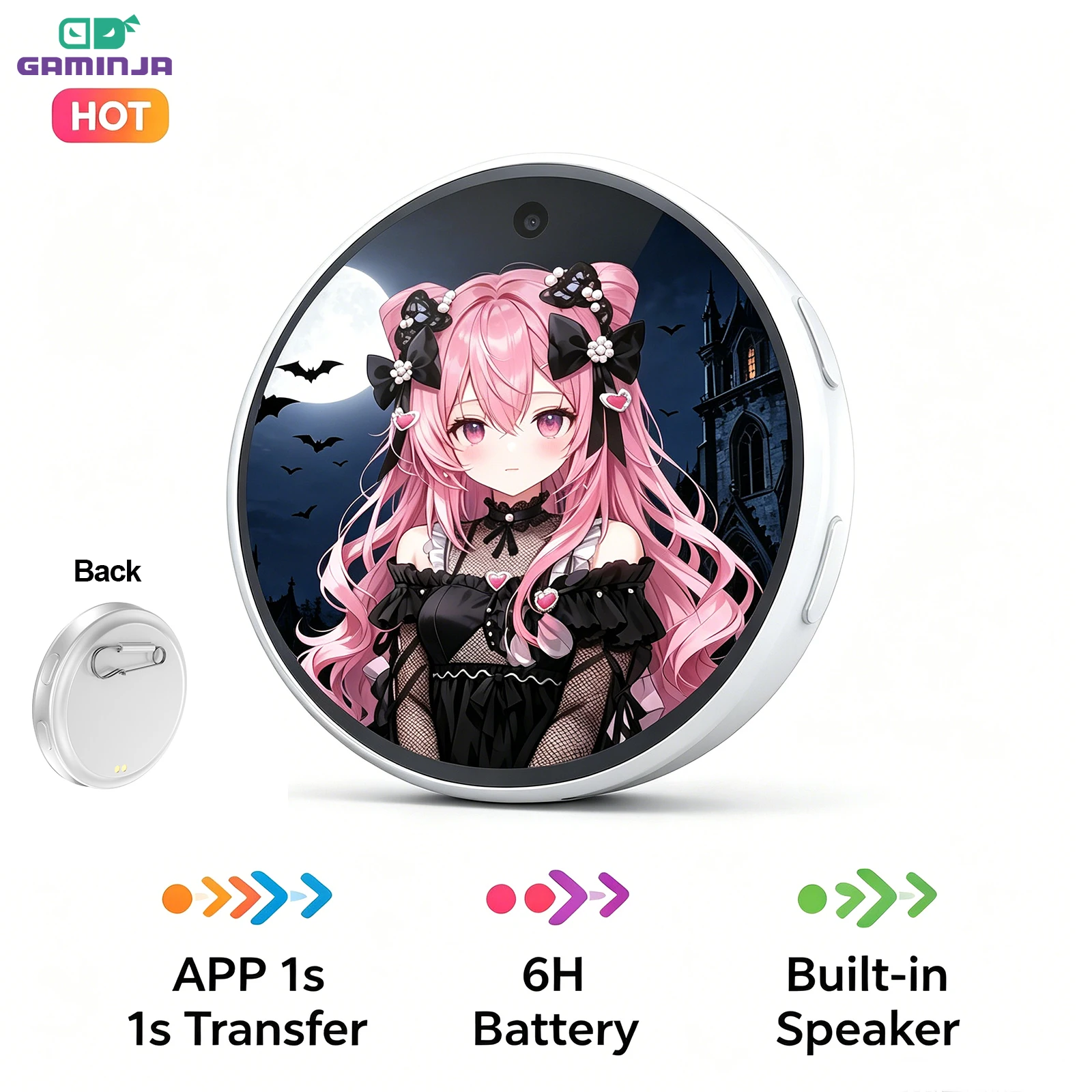 HD Touchscreen Digital Photo B - Tech Accessories Images reseña y precio
