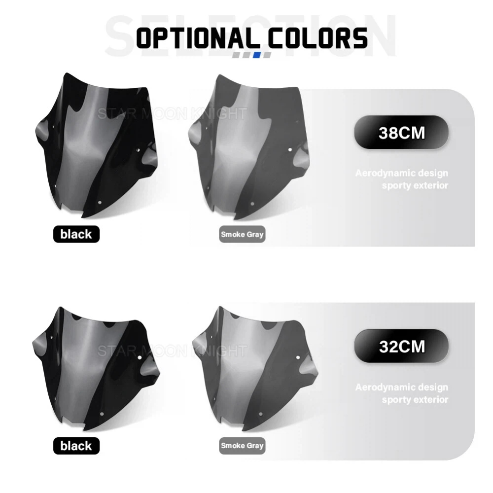 Motorcycle Sport Windshield Fo - X Tech Accessories reseña y precio