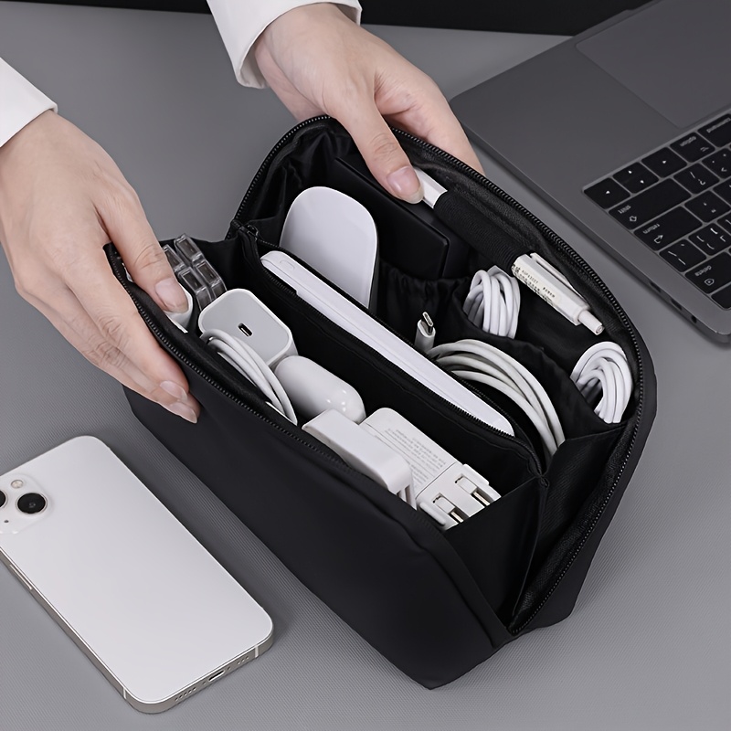 Compartment Tech Organizer Pou - Tech Accessories Travel reseña y precio