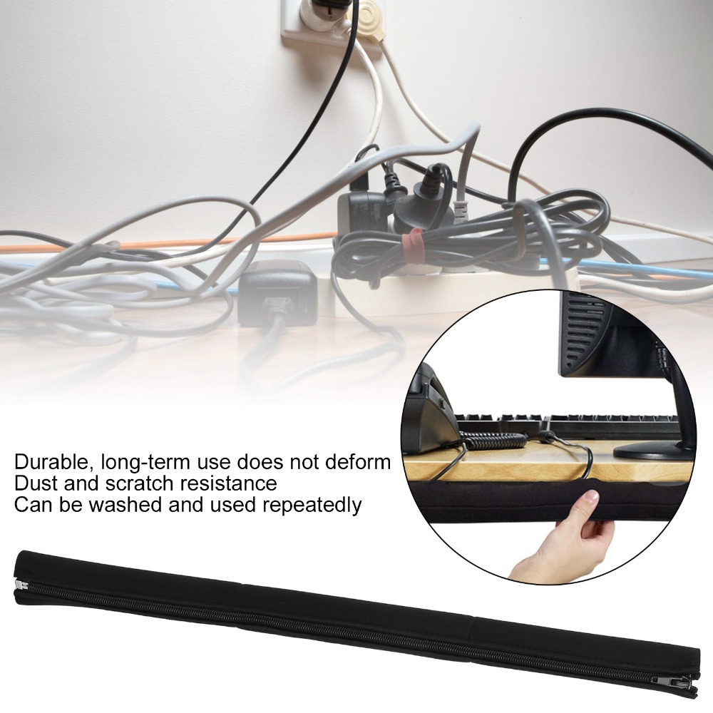 Neoprene Cable Management Slee - Cable Sleeve Neoprene reseña y precio