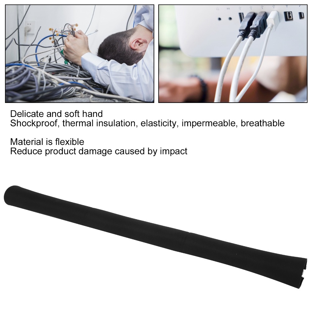 Neoprene Cable Management Slee - Cable Sleeve Neoprene reseña y precio
