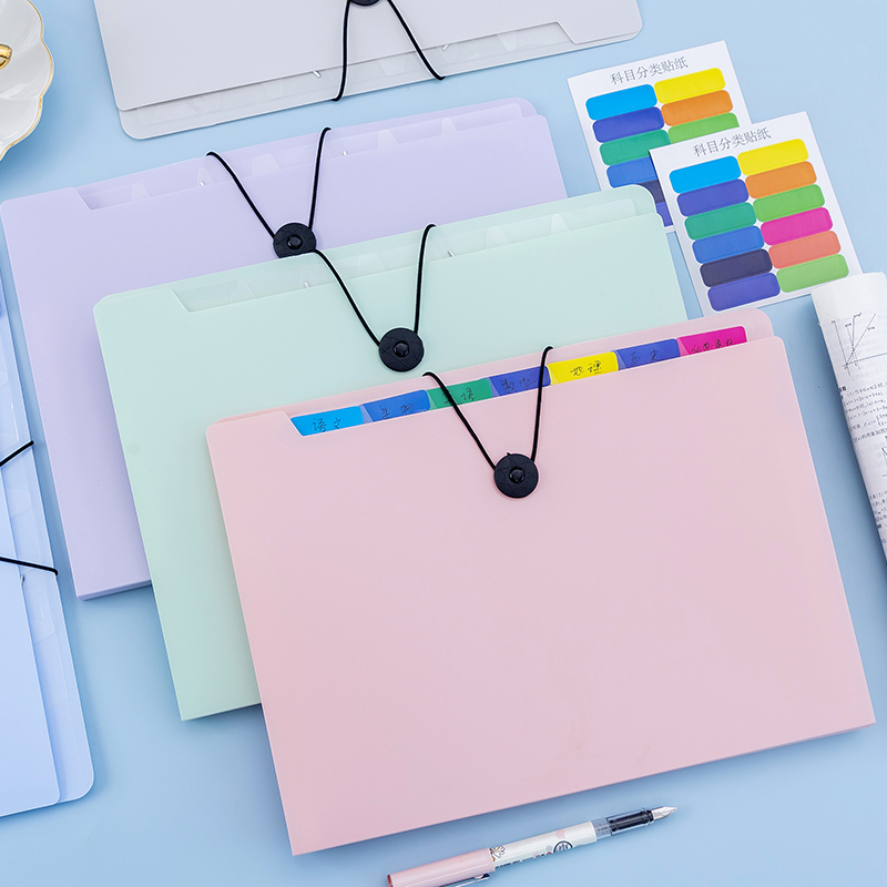 1 student file folder with cut - Tech Accessories Organizer reseña y precio