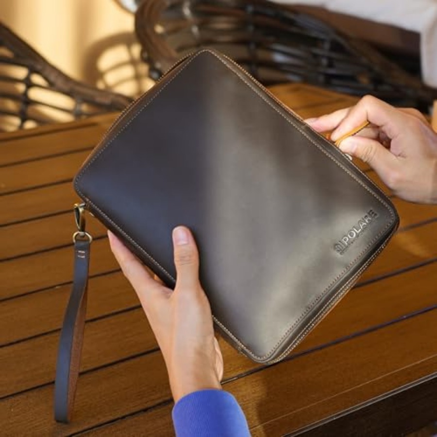 Polare Full Grain Leather Trav - Tech Accessories Travel reseña y precio