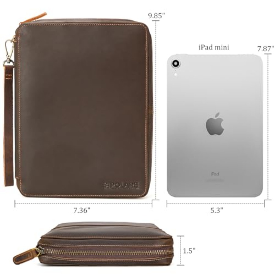 Polare Full Grain Leather Trav - Tech Accessories Travel reseña y precio