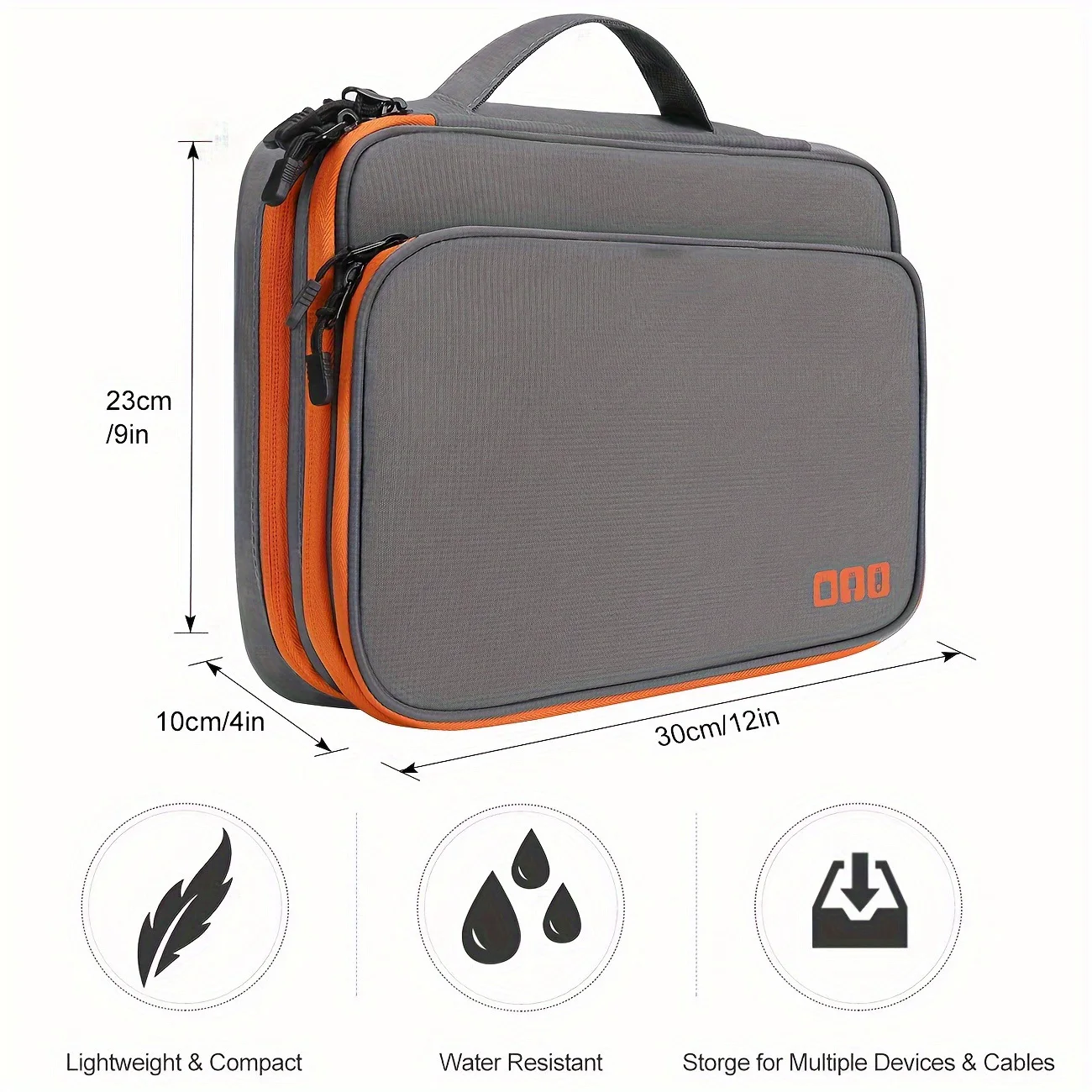 Portable Waterproof Multi-Laye - Tech Accessories Organizer reseña y precio