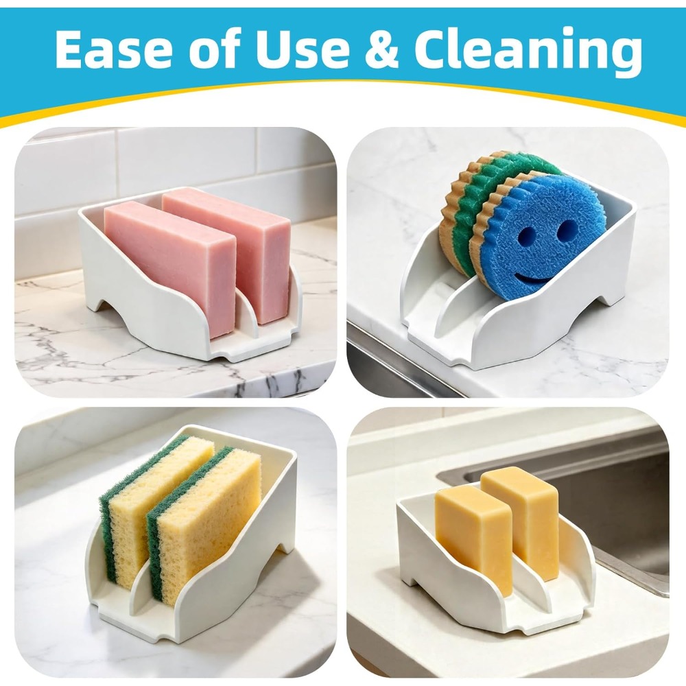 Smiley Face Kitchen Sink Spong - Tech Accessories Organizer reseña y precio