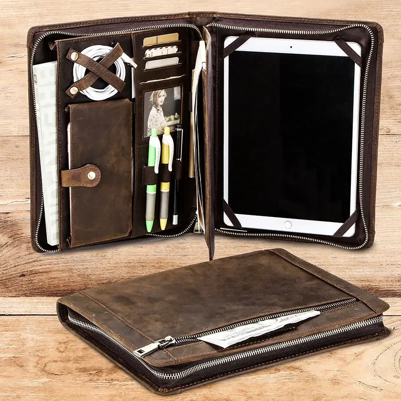 Leather Tablet Storage Bag for - Tech Accessories For A Tablet reseña y precio