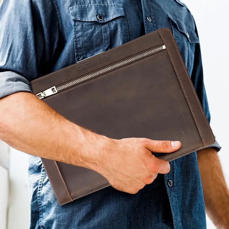 Leather Tablet Storage Bag for - Tech Accessories For A Tablet reseña y precio