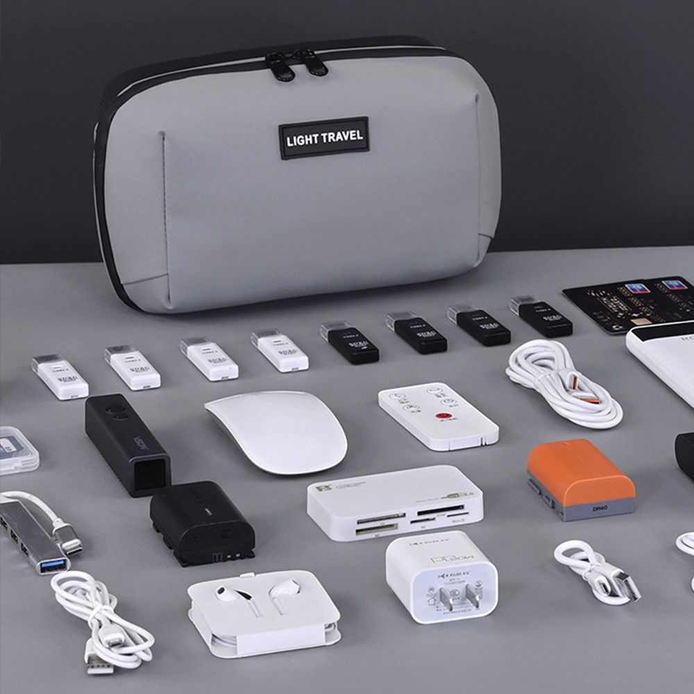 Portable Data Cable Storage Ba - Tech Accessories Travel reseña y precio