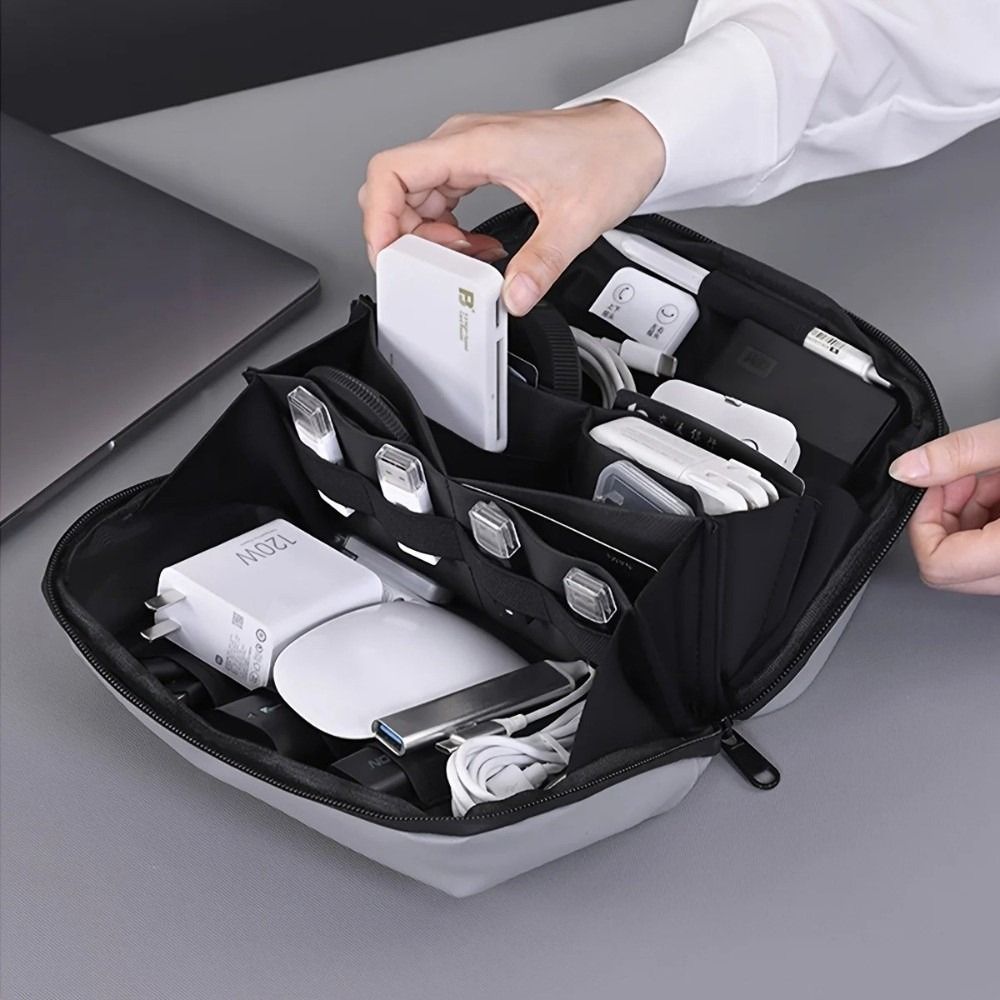 Portable Data Cable Storage Ba - Tech Accessories Travel reseña y precio