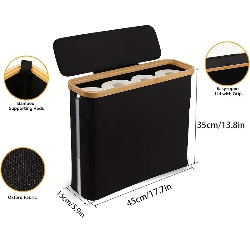 12Rolls Bamboo Toilet Paper Ho - Tech Accessories Organizer reseña y precio