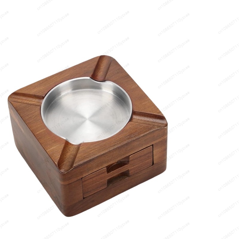Wooden Cigar Ashtray with Phon - Tech Accessories For A Tablet reseña y precio