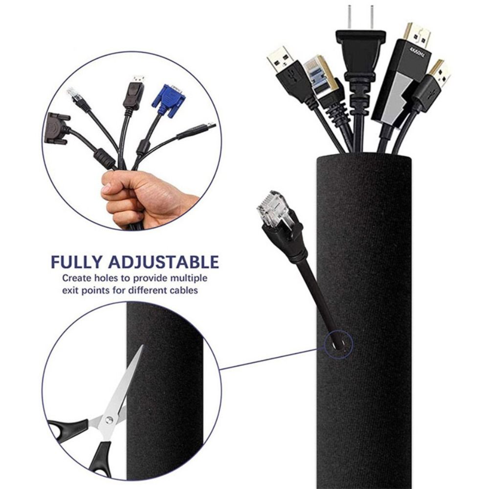 Neoprene 50cm Cable Wire Prote - Cable Sleeve Neoprene reseña y precio