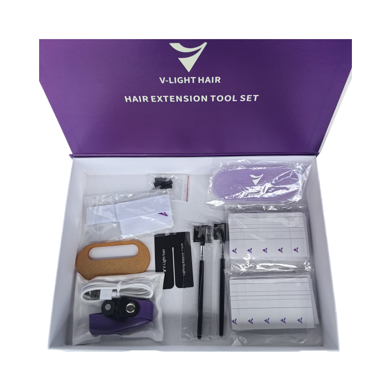 Black V-Light Seamless Hair Ex - Tech Accessories Uk reseña y precio