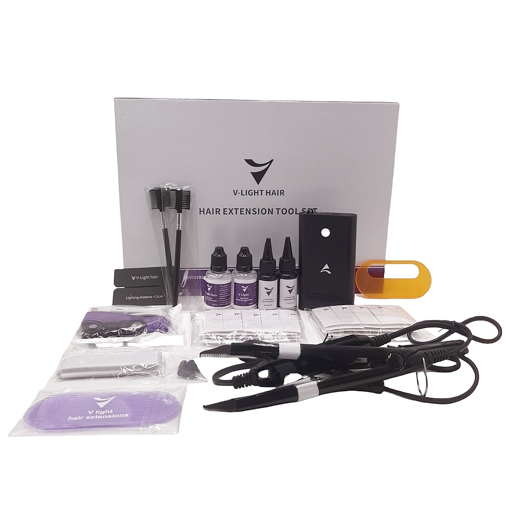 Black V-Light Seamless Hair Ex - Tech Accessories Uk reseña y precio