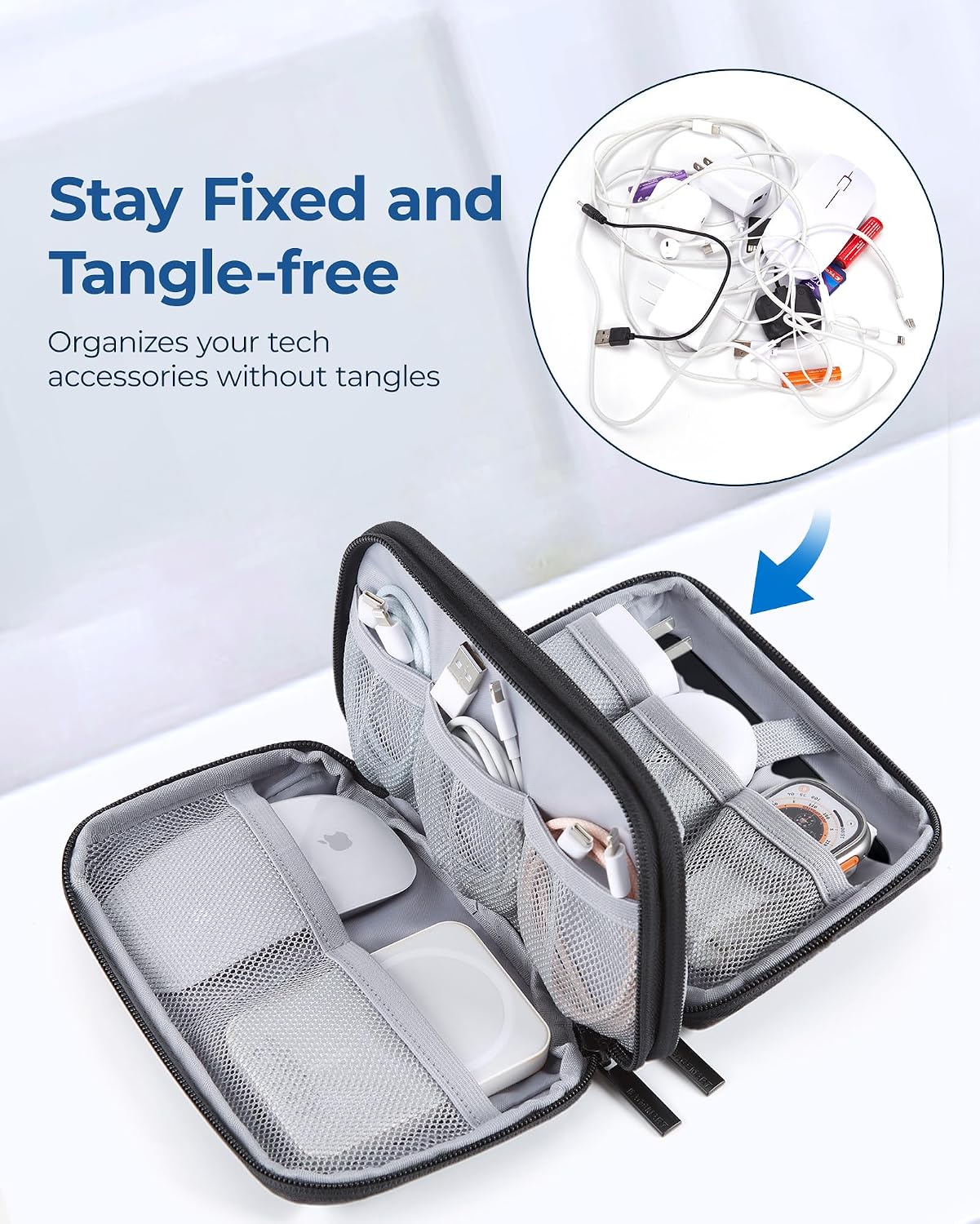 Electronics Organizer Travel C - Tech Accessories Images reseña y precio