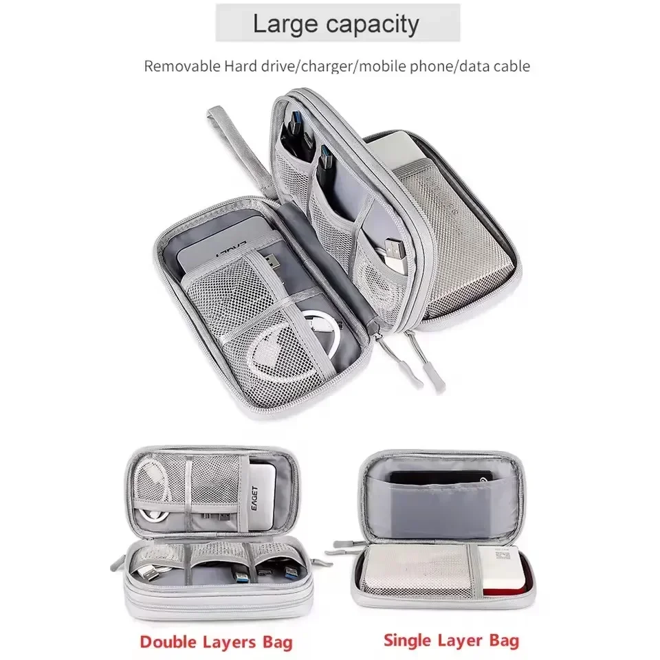 Travel Cable Bag Portable Digi - Tech Accessories Organizer reseña y precio
