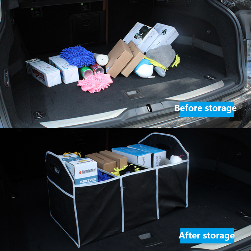 Foldable Car Trunk Organizer S - Tech Accessories Organizer reseña y precio