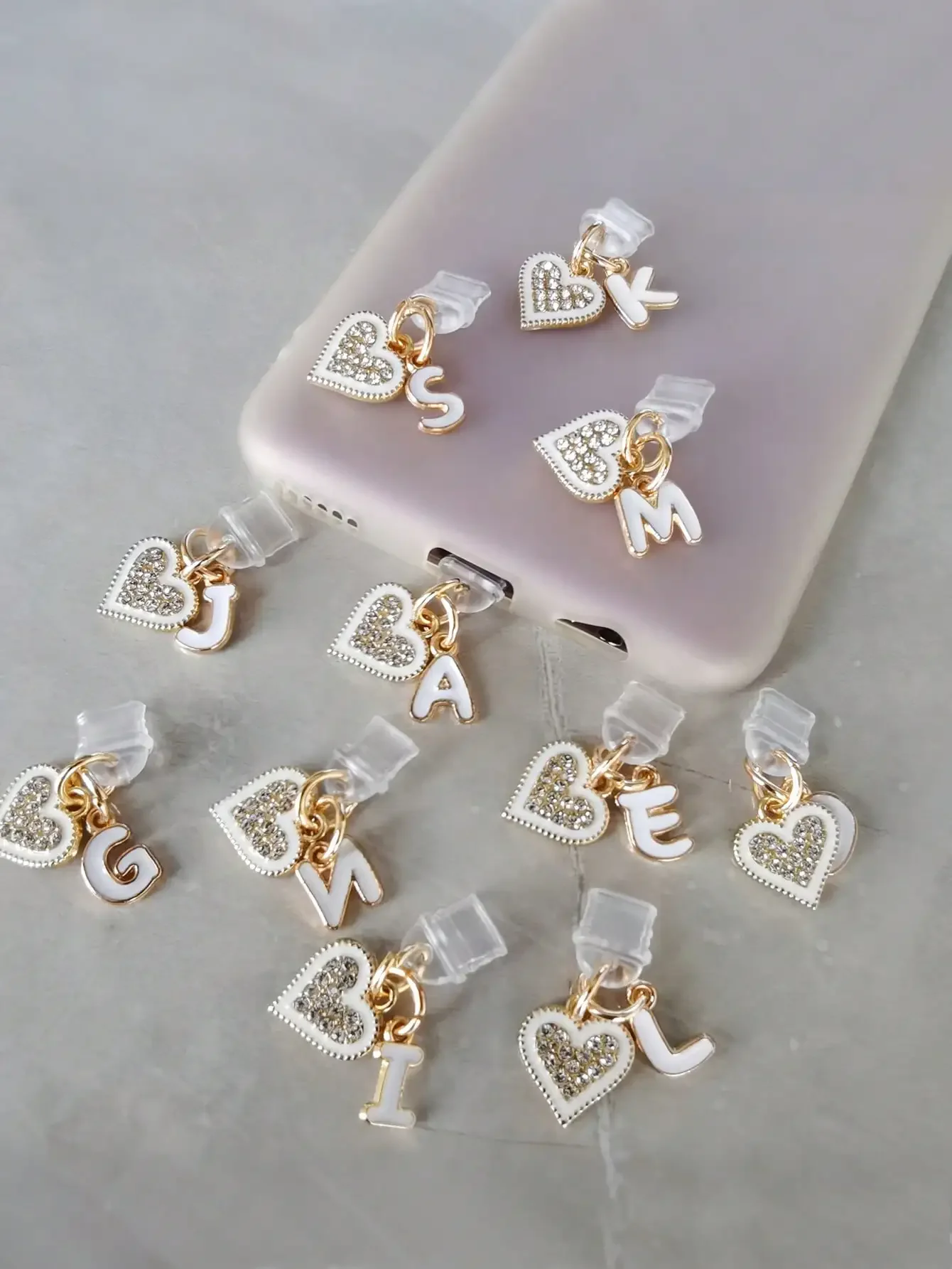 Cute Sparkling Rhinestone Hear - Tech Accessories For A Tablet reseña y precio
