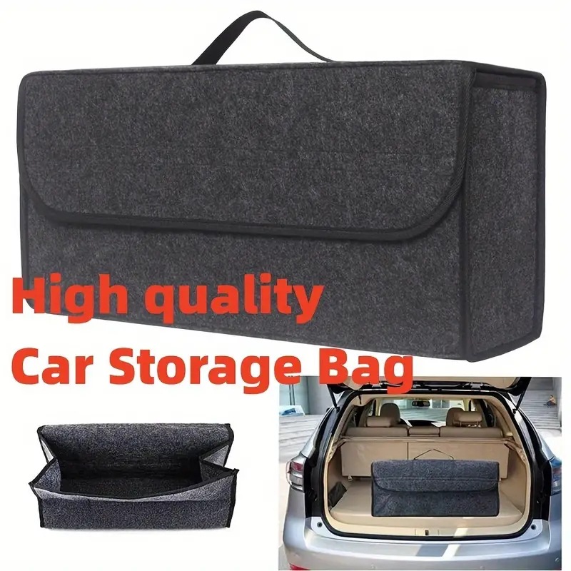 Car Trunk soft Organizer Felt  - Tech Accessories Organizer reseña y precio