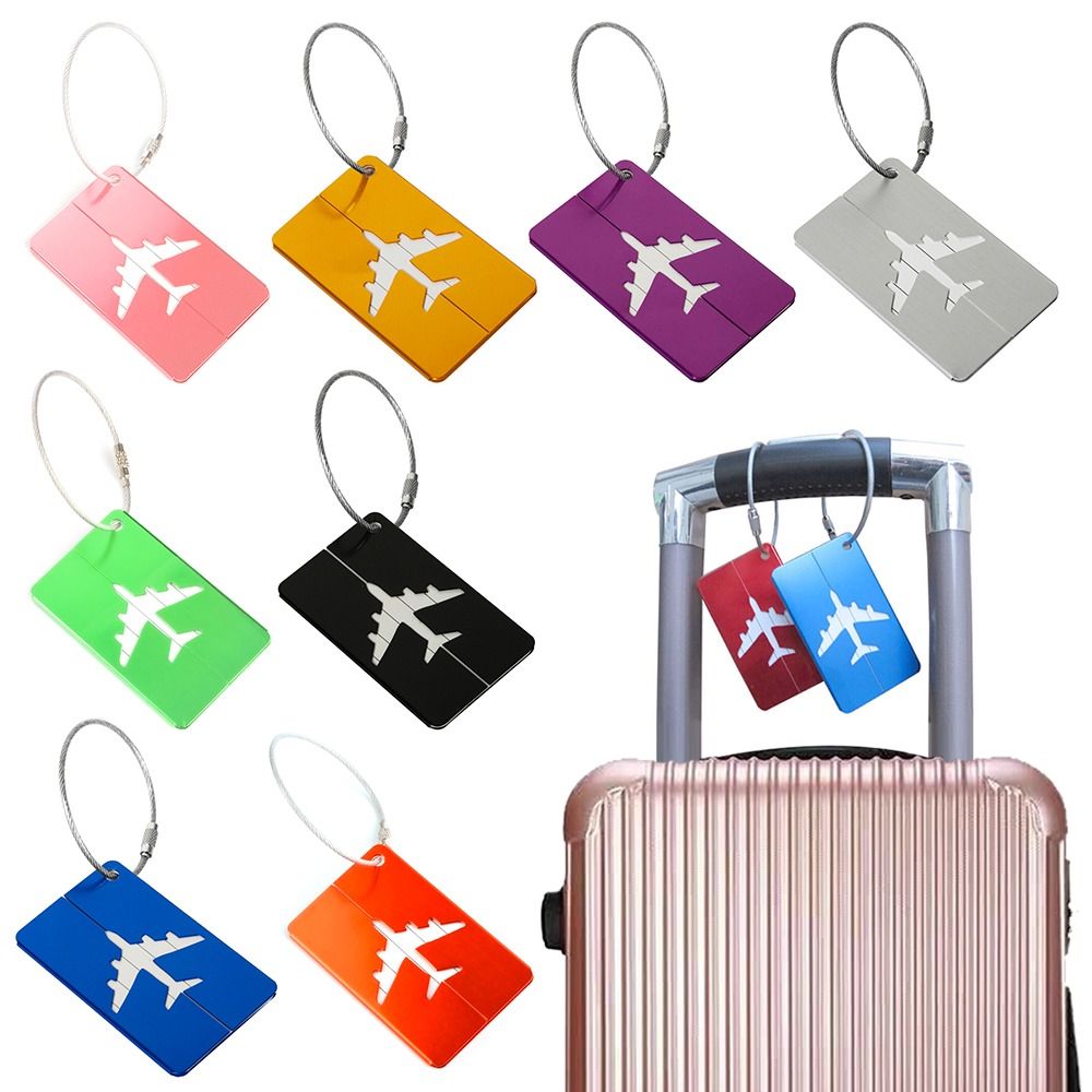 Aluminium Travel Luggage Tags  - Tech Accessories Travel reseña y precio
