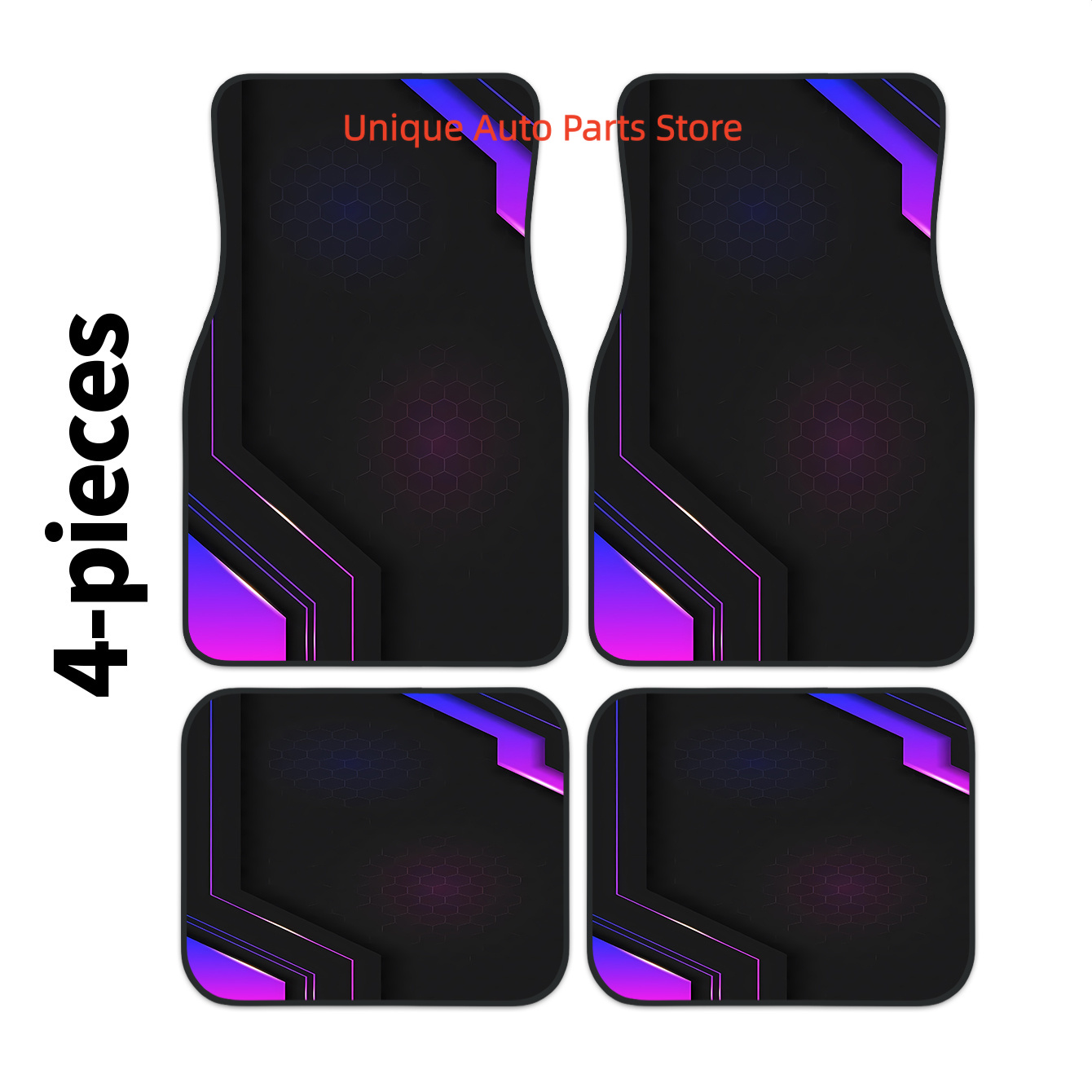 4pcs 2D High-Tech Geometric Pa - Tech Protect Accessories reseña y precio