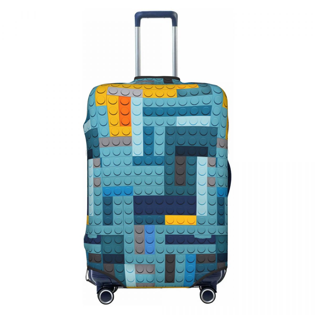 Blue Tech Pixel Building Block - Tech Accessories Travel reseña y precio
