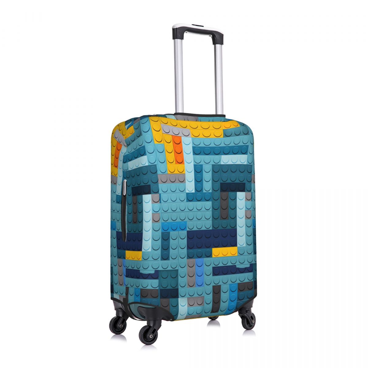 Blue Tech Pixel Building Block - Tech Accessories Travel reseña y precio