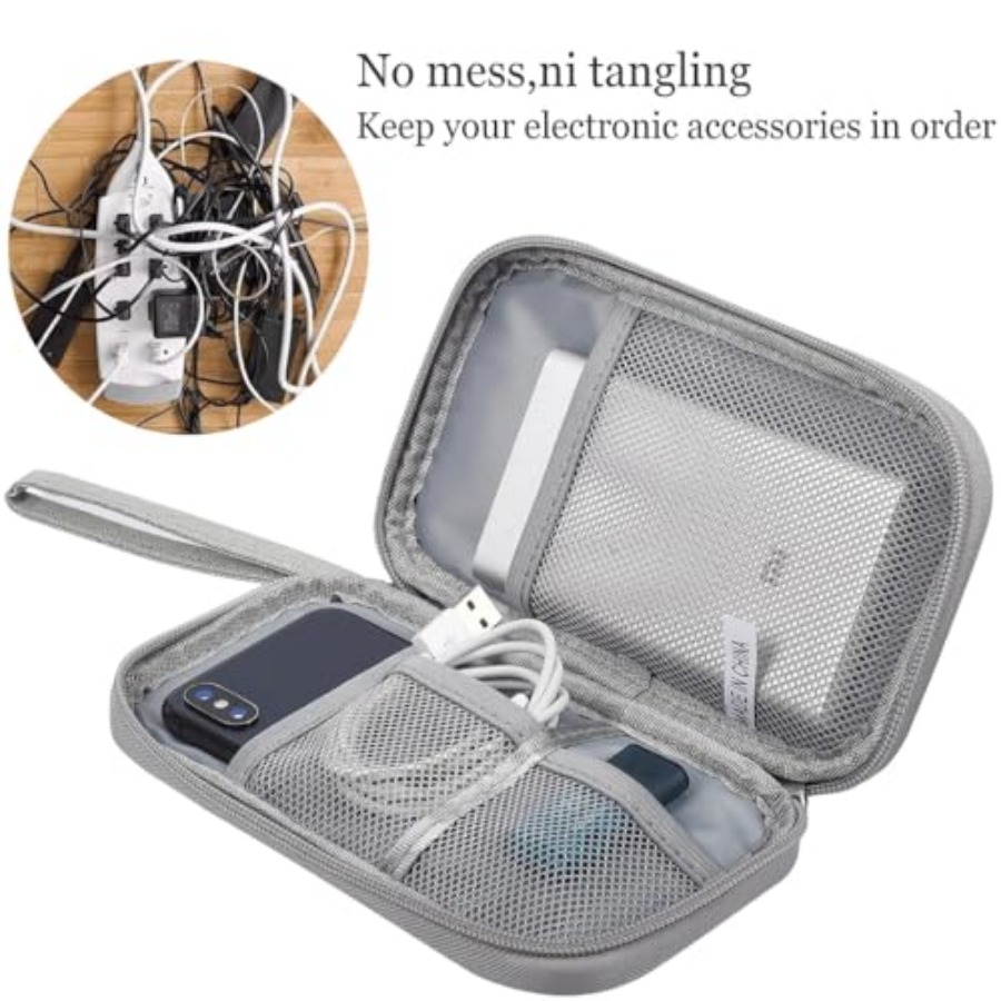 Cord Organizer Travel Cable Or - Tech Accessories Organizer reseña y precio